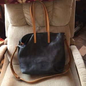 FashionABLE abera crossbody bag, genuine leather